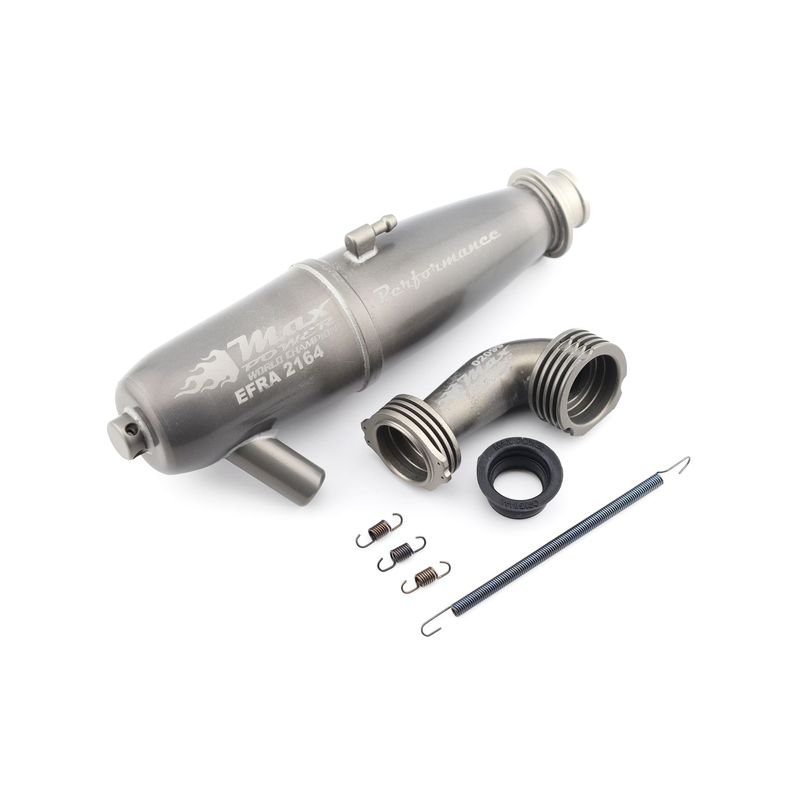 Max Power - EFRA 2164 + Krümmer 02099 - 90°90° Hardcoatiert Max Power - EFRA 2164 + Krümmer 02099 - 90°90° Hardcoatiert
