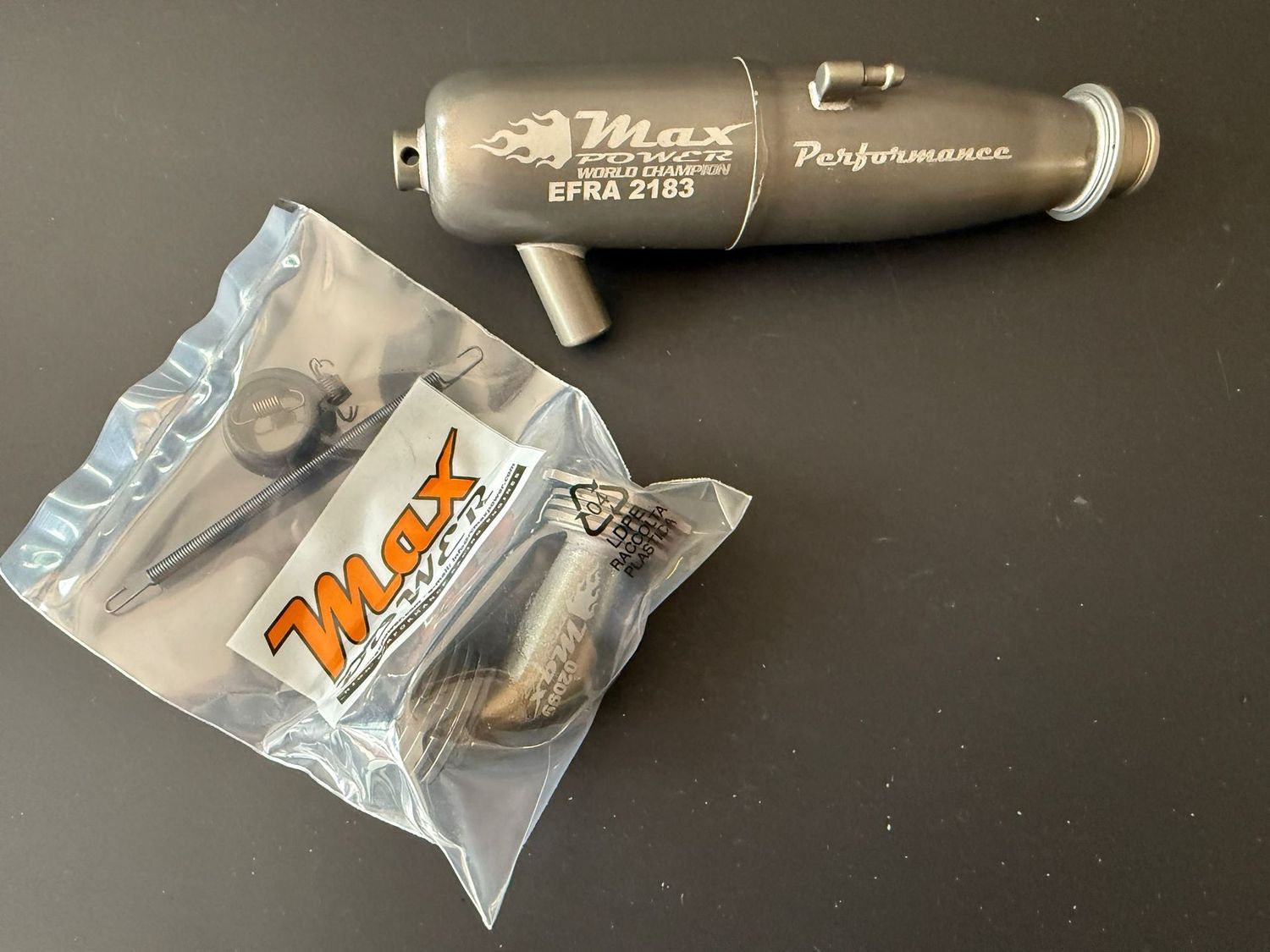 NEU 2025` Max Power - EFRA 2183 + Krümmer 02099 - 90°90° Hardcoatiert