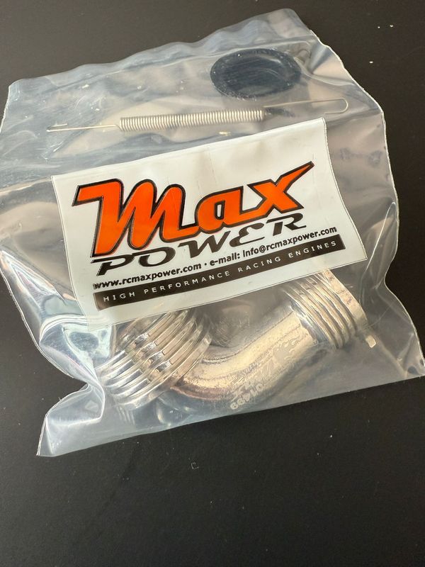 Max Power Krümmer, konisch super kurz, grade Max Power Krümmer, konisch super kurz, grade