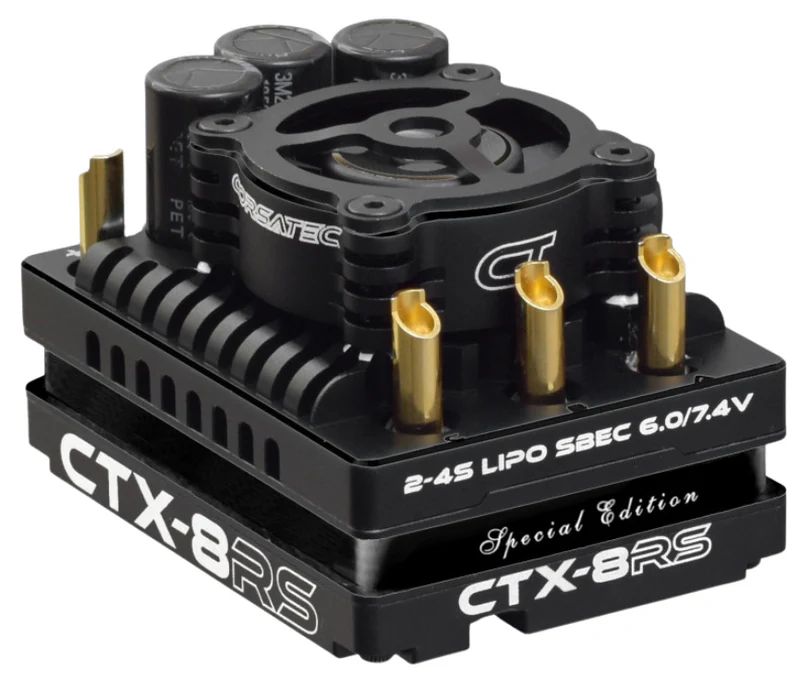 Corsatec - ESC Corsatec - ESC "CTX-8RS" - Race Pro 1/8 - 250A (Black Edition)
