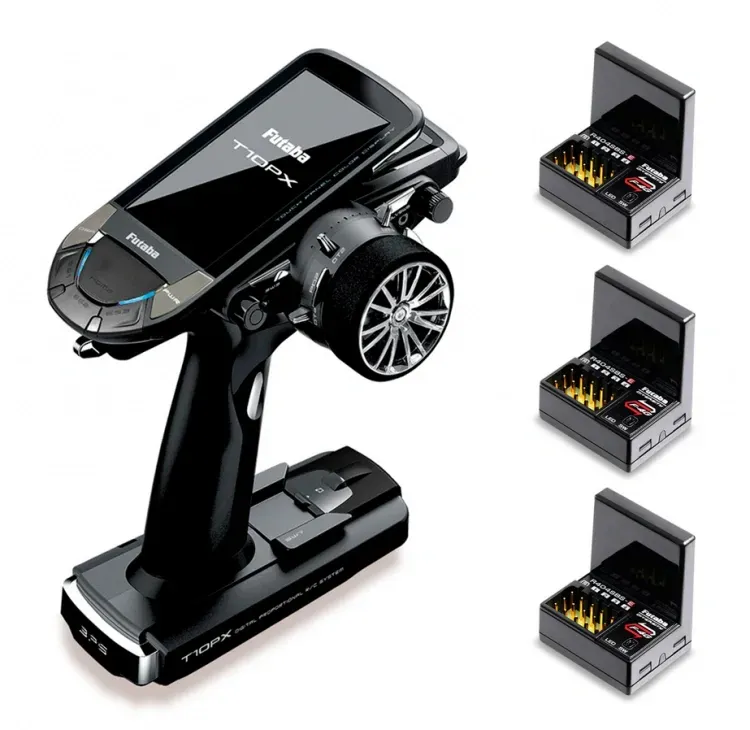 FUTABA 10PX + 3stk R404SBS-E