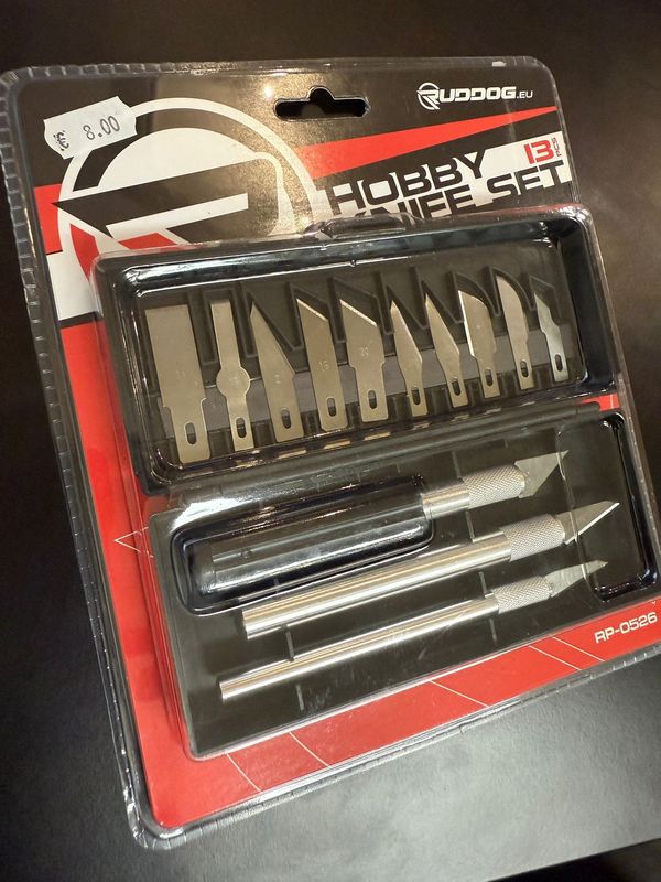 RUDDOG Hobby Knife Set