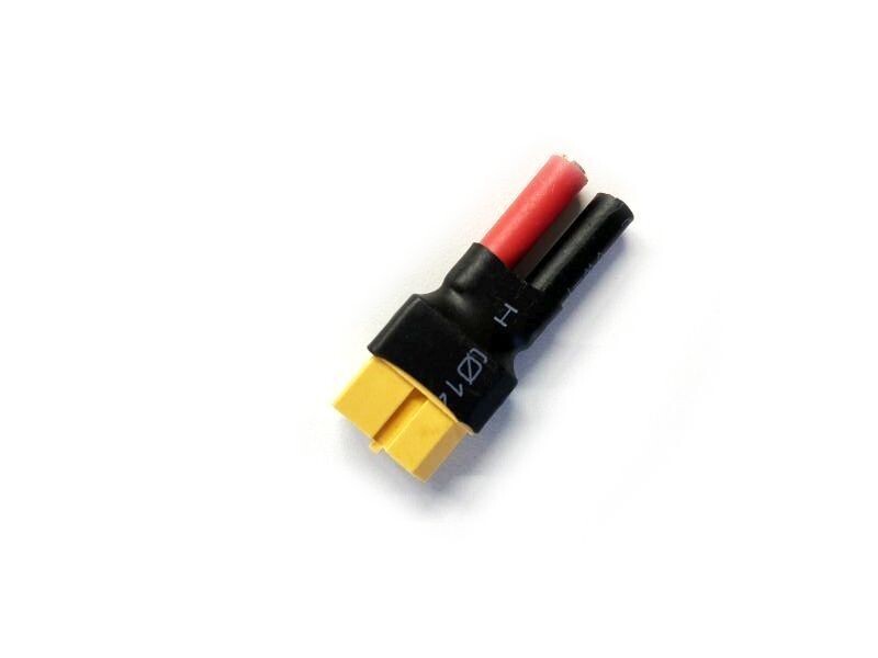 LADEADAPTER XT60 AUF 4MM BUCHSEN H-SPEED für Herakles Ladegerät LADEADAPTER XT60 AUF 4MM BUCHSEN H-SPEED für Herakles Ladegerät