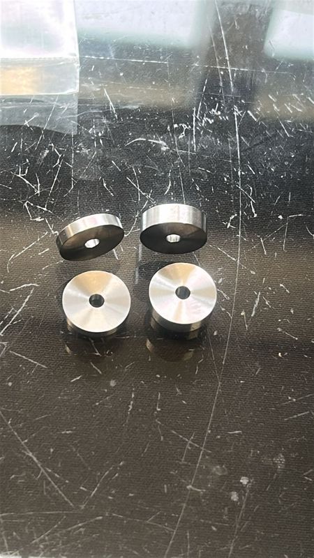 Thungsten / Wolfram Set (Set 2x 10g + 2x 5g) only 13 Ømm