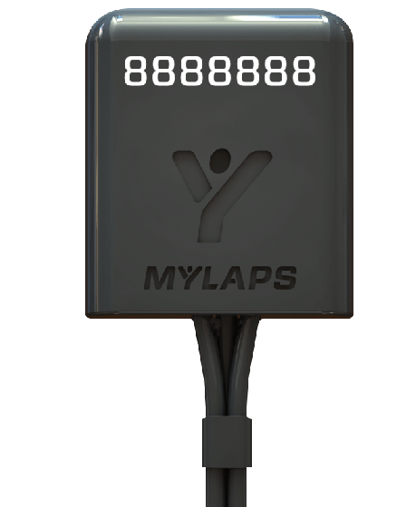 MYLAPS RC4 Pro Transponder schwarz, weiches Kabel
