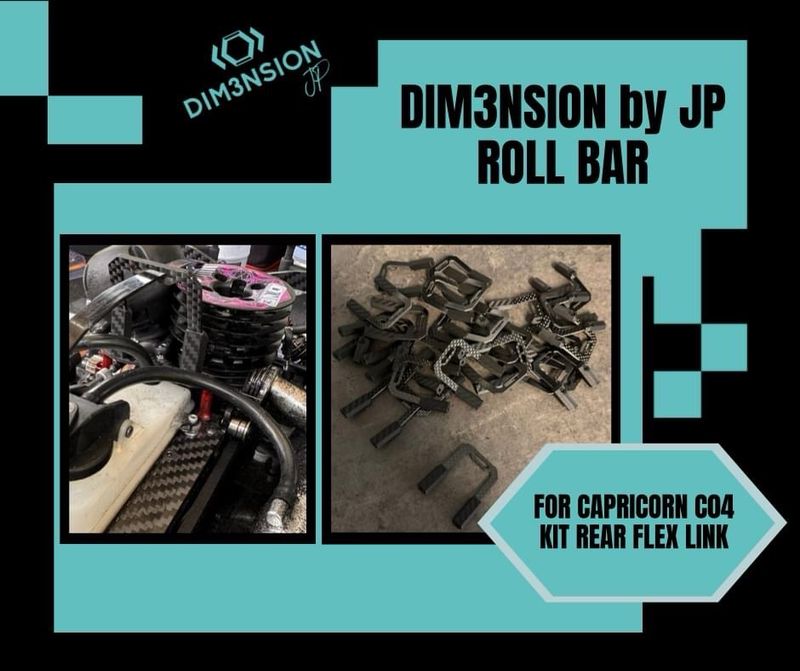 Überrollbügel Kohlefaser für C04 mit Flex Link System Dim3nsion by JP