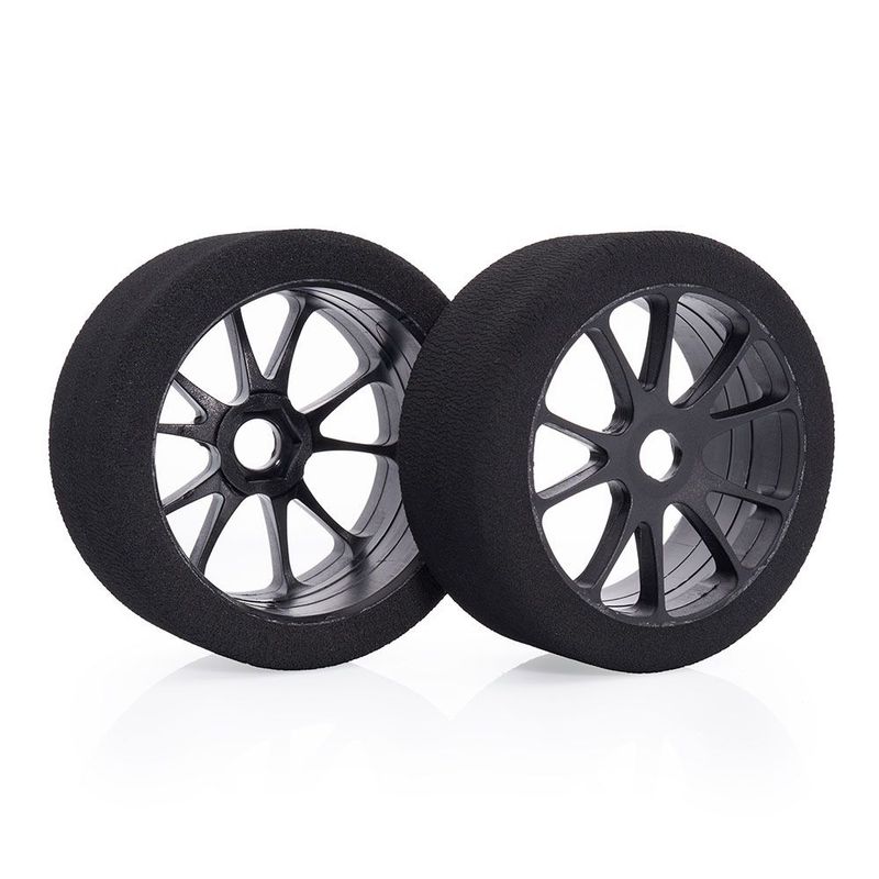 Matrix 1:8 GT Moosgummi Reifen 32 Shore Komplettrad verklebt (2 Stück)