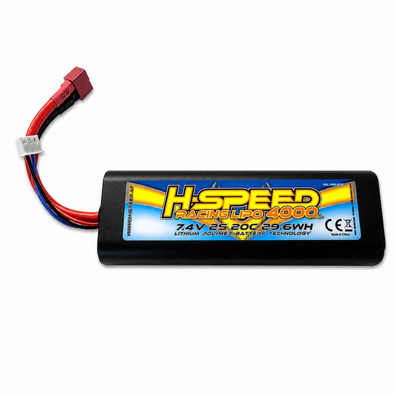 LIPO 4000mAh 7.4V 29.6WH Akku mit T-Stecker (134X46X24mm) LIPO 4000mAh 7.4V 29.6WH Akku mit T-Stecker (134X46X24mm)