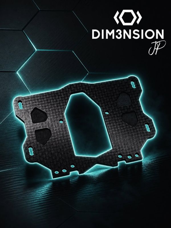 Dim3nsion by JP Caster Plate +1 mm for Capricorn Quantum Dim3nsion by JP Caster Plate +1 mm for Capricorn Quantum