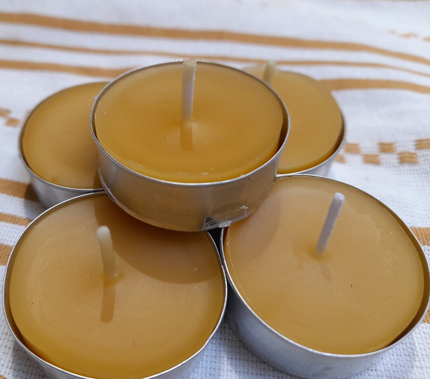Pure Beeswax Tealights