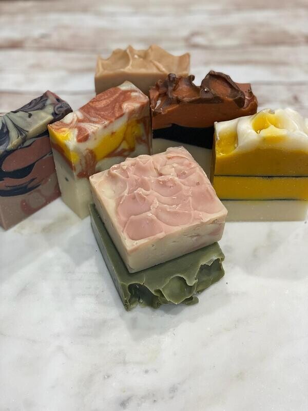 A bundle of  Mystery Sudz, 5 Soaps