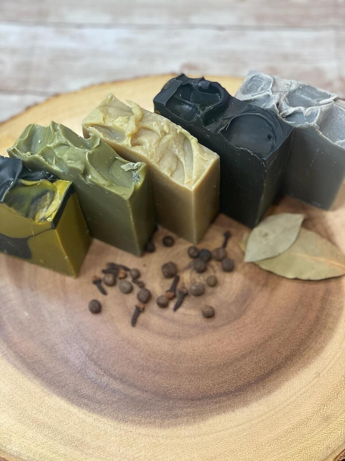 Earthy and Masculine Scented Soaps