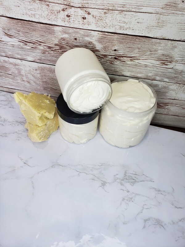 Large jar of whipped body butter handmade by Precious Sudz