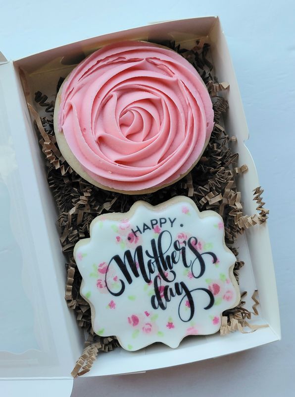 Mother's day cookies box