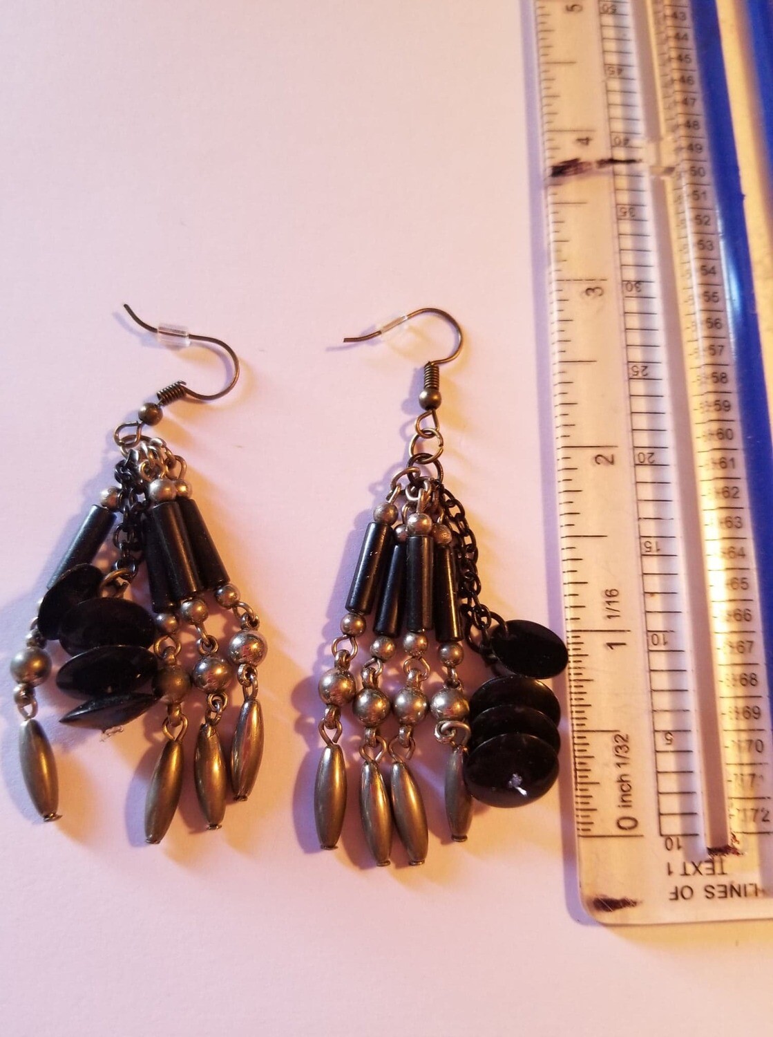 Black Onyx Dangle Earring