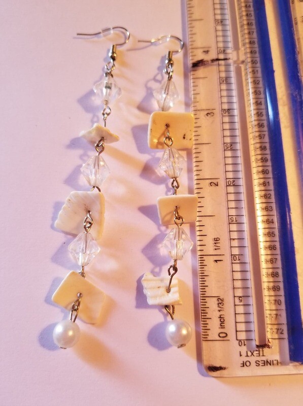 Clear w/ a Pearl Bead