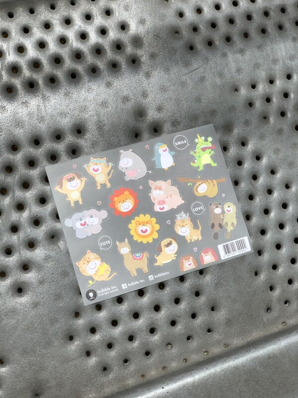 Bulbble Inc. "Animals 2021" Sticker