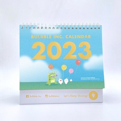 Bulbble Inc. Calendar 2023