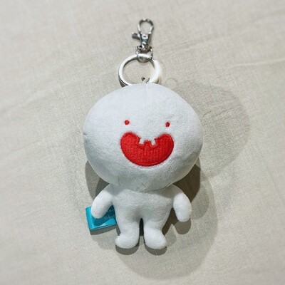 Toothy Plush Keychain