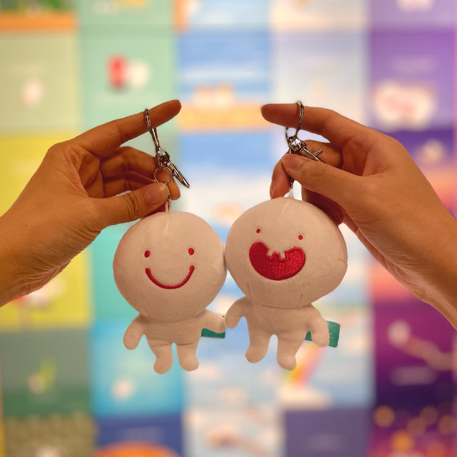 Bulbble Inc. Plush Keychain Combo Set