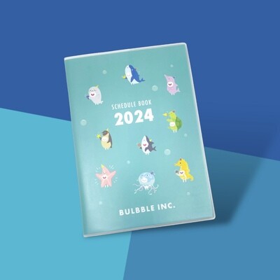 Bulbble Inc. “Ocean Animals” Schedule Book 2024