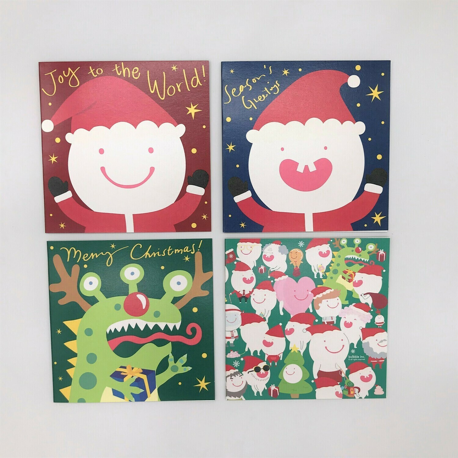 ​Bulbble Inc. Christmas Card Combo Set
