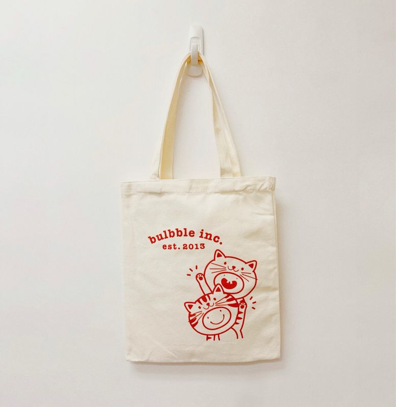 Bulbble Inc.  ”Meow“ Tote Bag