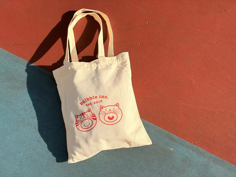 Bulbble Inc.  ”Meow“ Tote Bag