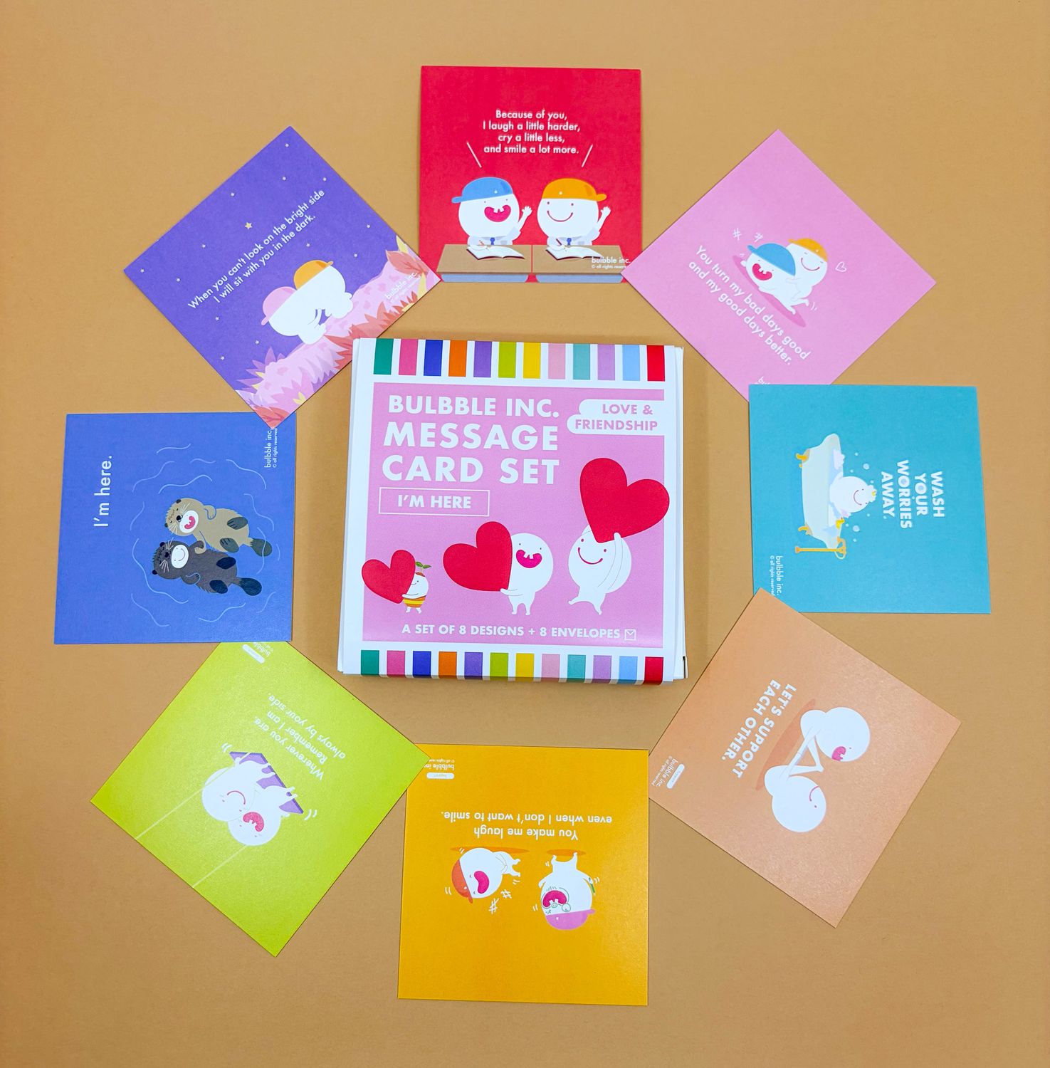 “I'm Here” Message Card Set