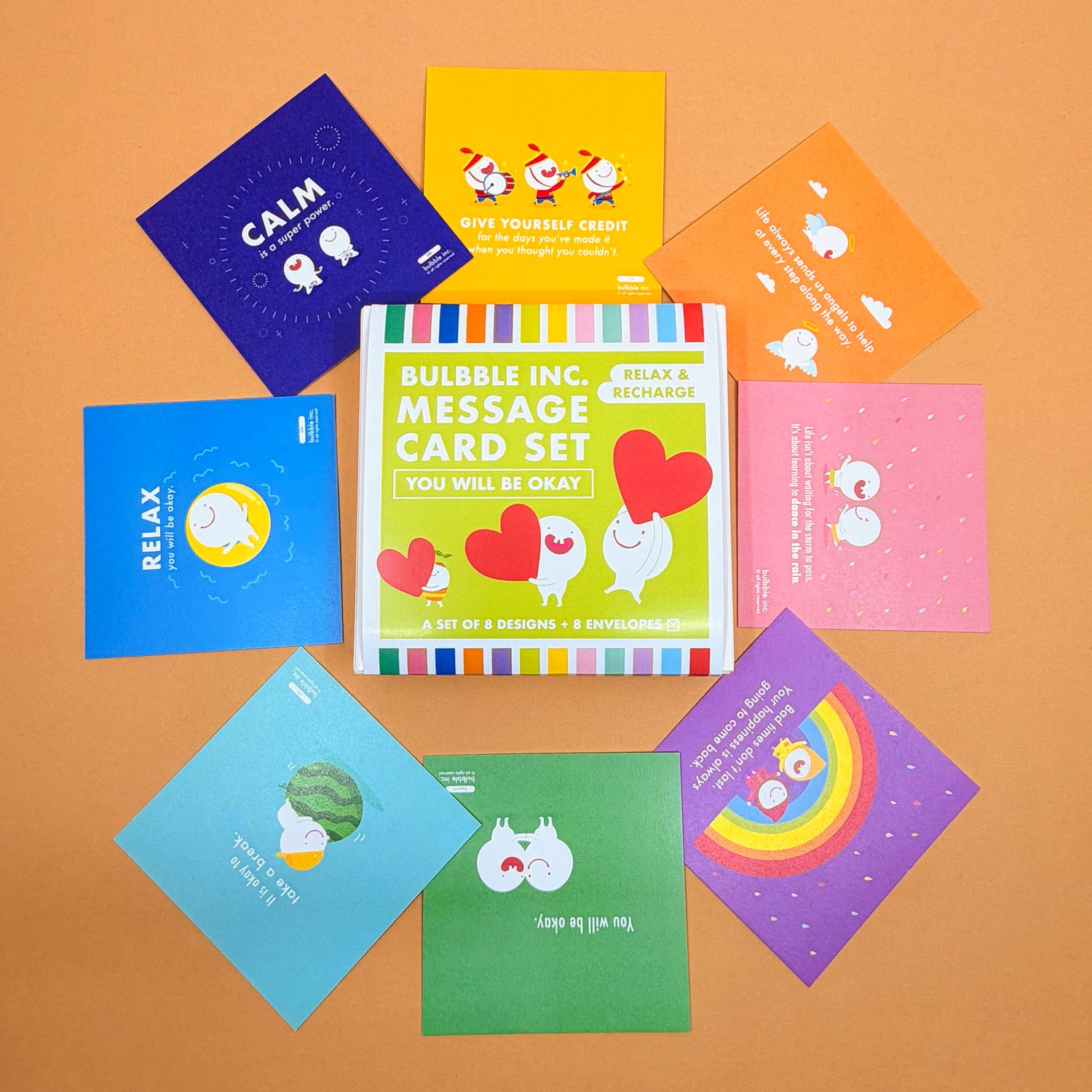 “You will be okay” Message Card Set
