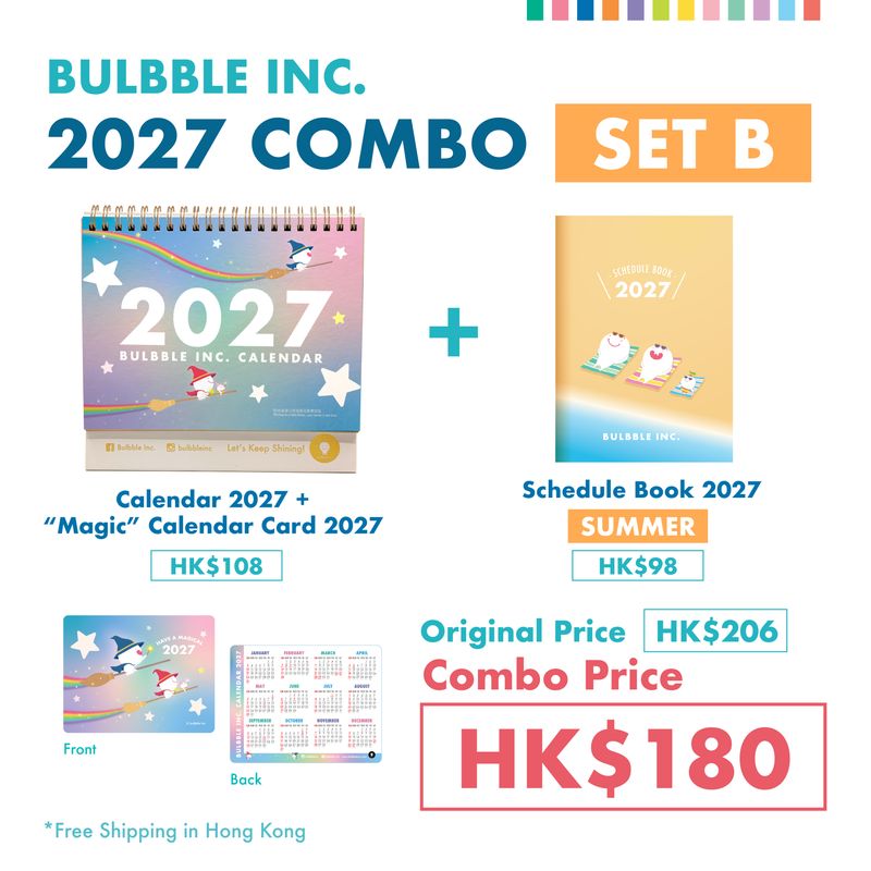 ​Bulbble Inc. 2027 Combo Set B