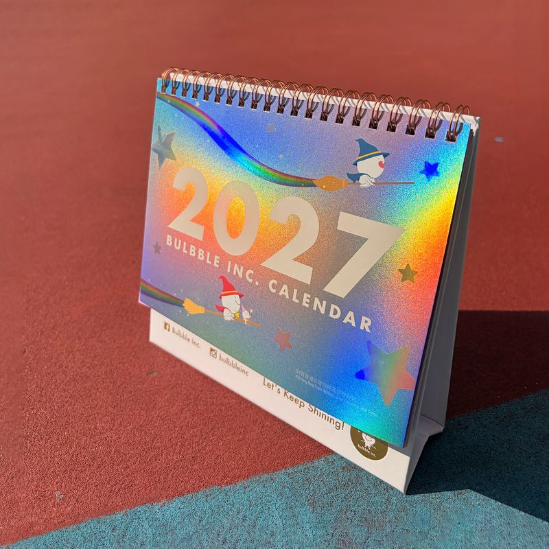 Bulbble Inc. Calendar 2027