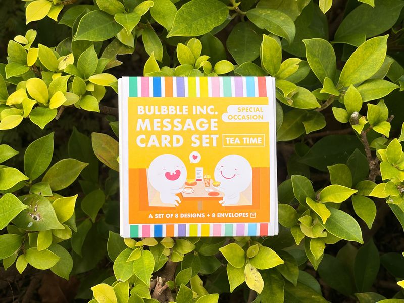 “Tea Time” Message Card Set
