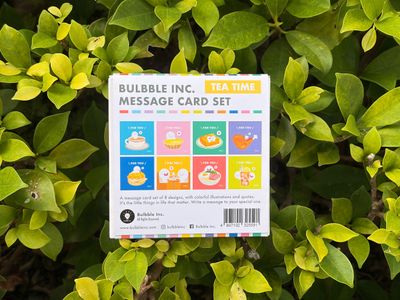 “Tea Time” Message Card Set