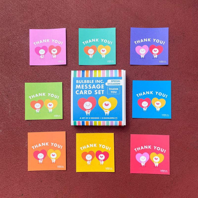 “Thank You” Message Card Set