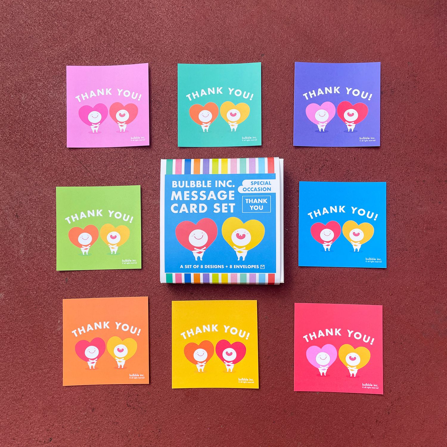 “Thank You” Message Card Set