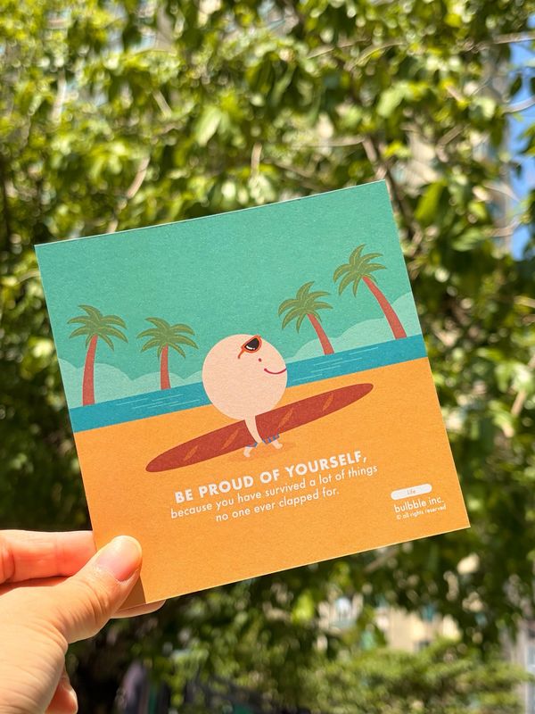 ​Bulbble Inc. “Beach" Postcard Set +