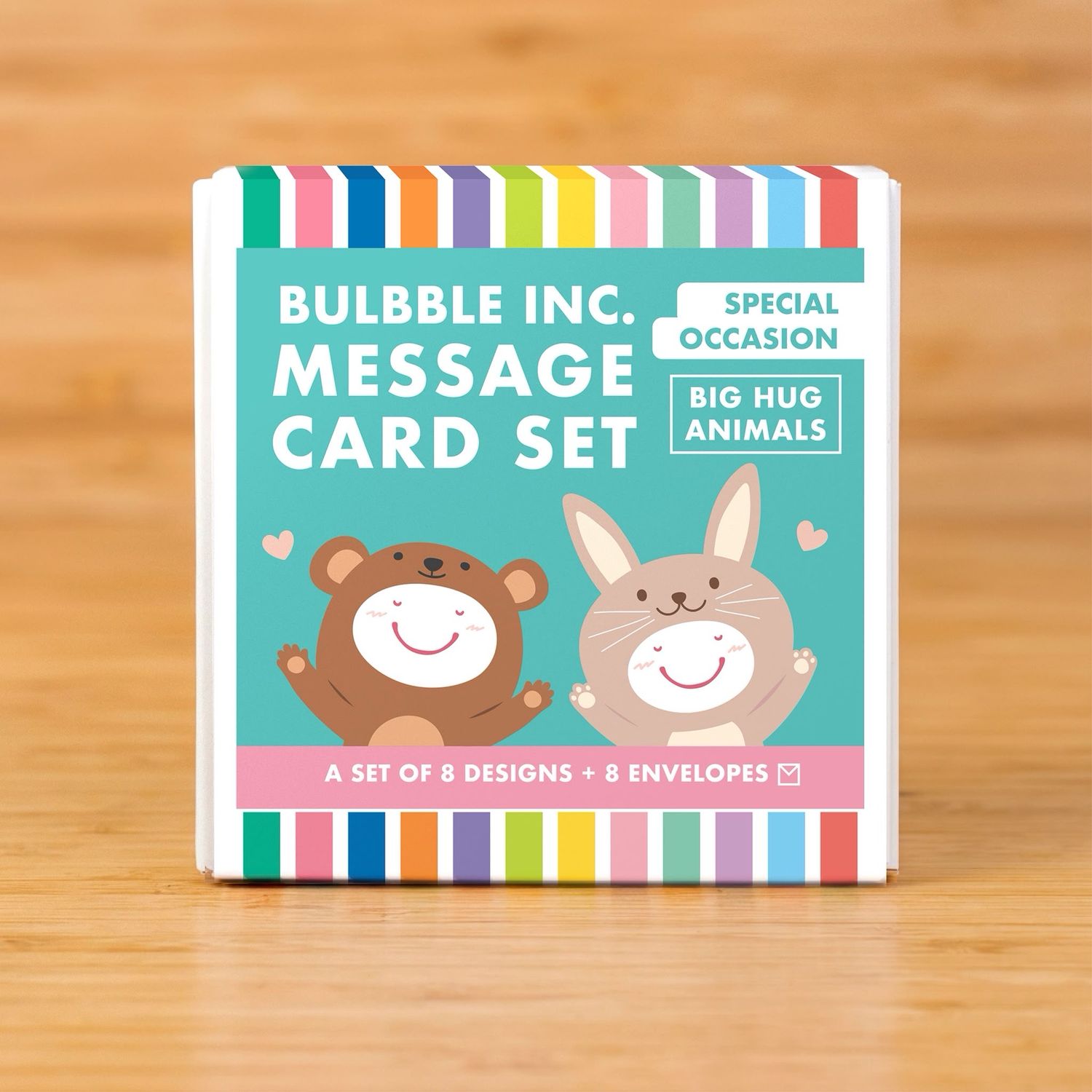“Big Hug Animals” Message Card Set