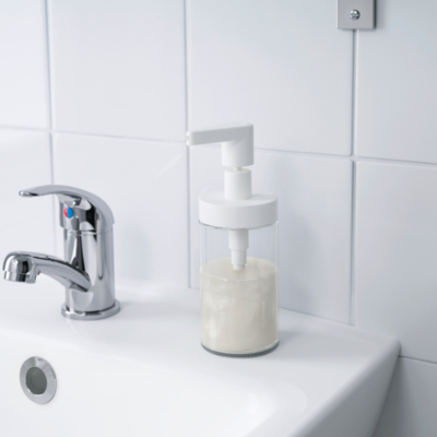 IKEA TACKAN Soap Dispenser - White