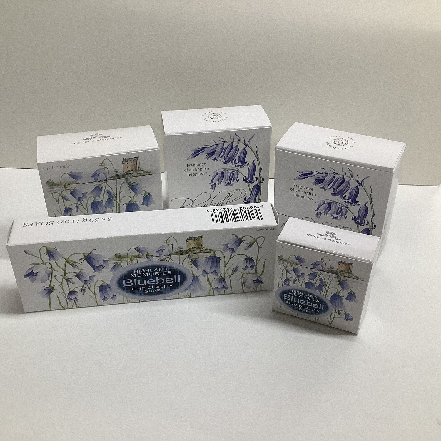 Bluebell soap collection , 5 gift boxes