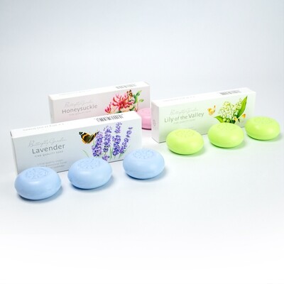 3 x Gift boxes of 30g mini Soaps