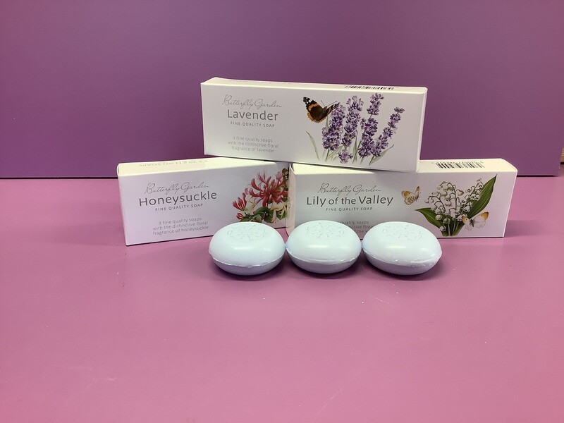 3 x Boxes of soaps - 30g  (9 Soaps)