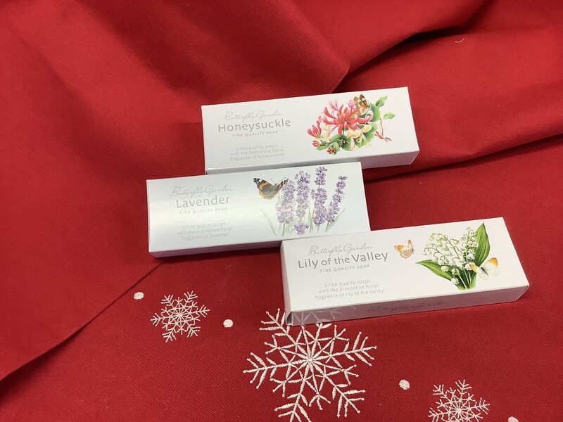XMAS Giftset 3 x Boxes of soaps - 30g  (9 Soaps)