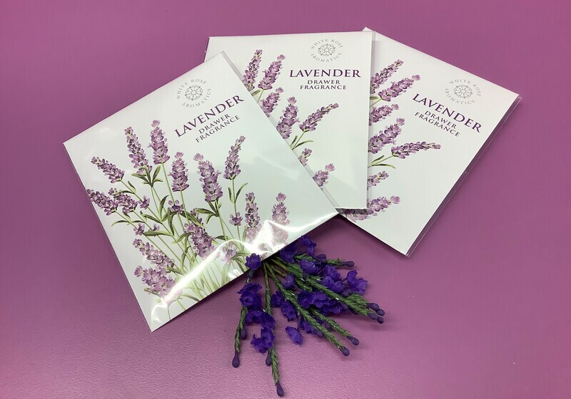 3 x large Lavender Drawer Sachets