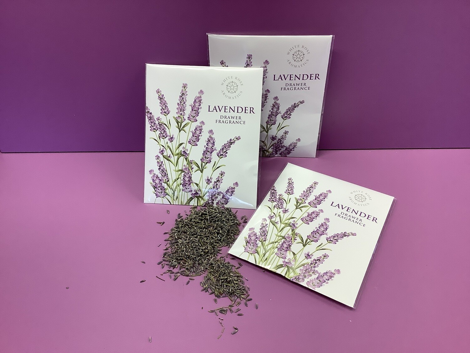 3 x large Lavender Drawer Sachets
