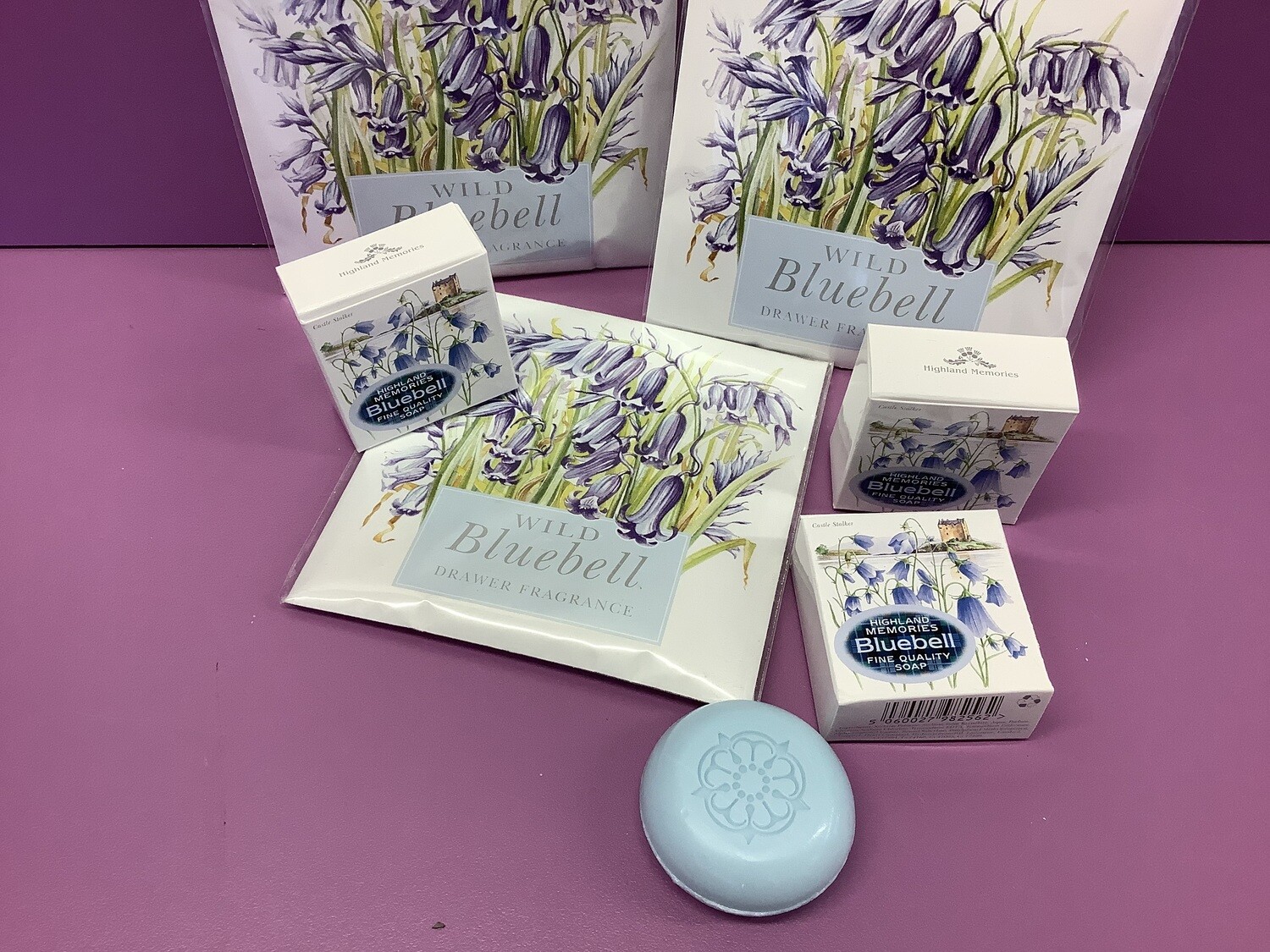 Bluebell Collection Drawer Sachets &amp; Guest Soaps