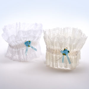 De lux Nottinham Lace Wedding Garter
