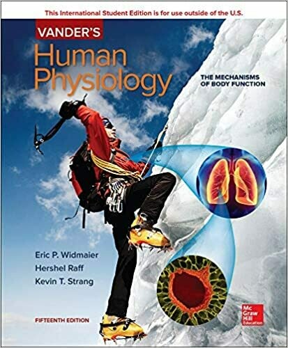 Vander&#39;s Human Physiology 15th Edition