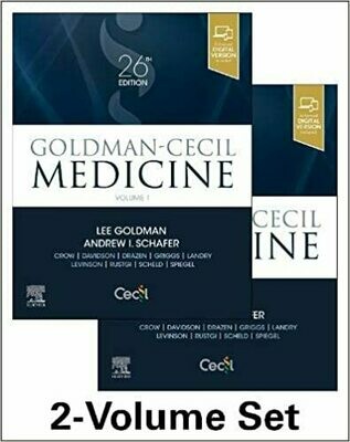 Goldman-Cecil Medicine, 2-Volume Set (Cecil Textbook of Medicine) 26th Edition
