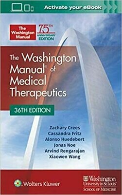 The Washington Manual of Medical Therapeutics 36th Edition
